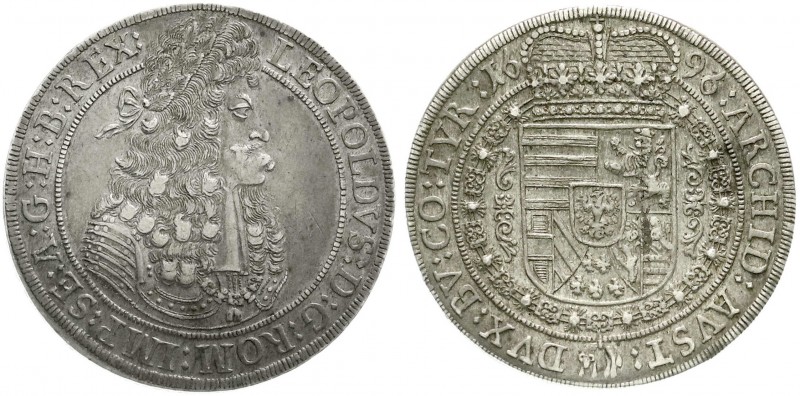 Römisch Deutsches Reich, Haus Habsburg, Leopold I., 1657-1705
Reichstaler 1696, ...