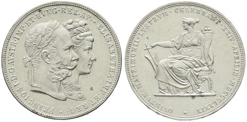 Römisch Deutsches Reich, Haus Habsburg, Franz Joseph I., 1848-1916
Doppelgulden ...