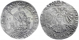 Altdeutsche Münzen und Medaillen, Aachen, Freie Reichsstadt
Reichstaler 1570. sehr schön, Schrötlingsrisse