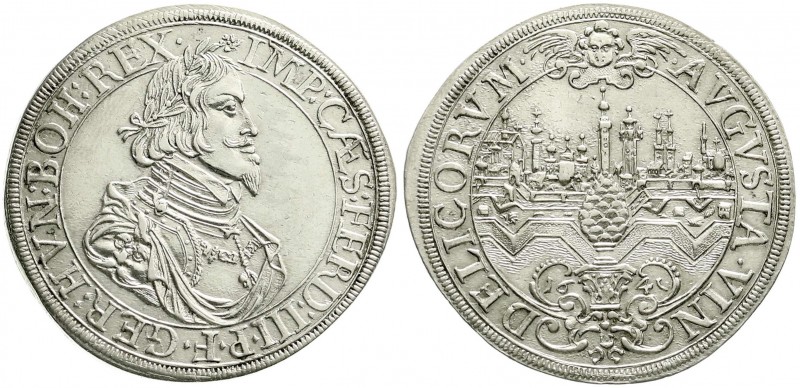 Altdeutsche Münzen und Medaillen, Augsburg-Stadt
Reichstaler 1641, mit Titel Fer...
