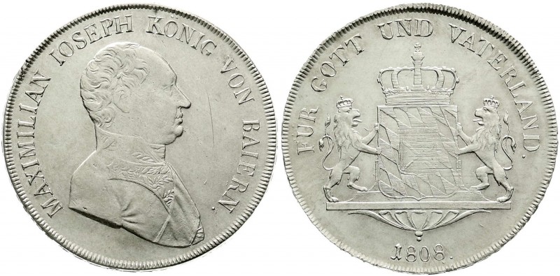 Altdeutsche Münzen und Medaillen, Bayern, Maximilian IV. (I.) Joseph, 1799-1806-...
