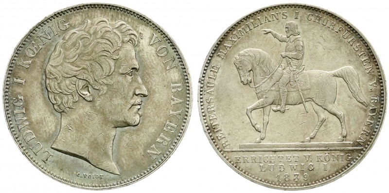 Altdeutsche Münzen und Medaillen, Bayern, Ludwig I., 1825-1848
Geschichtsdoppelt...