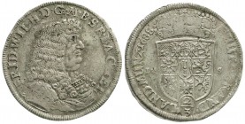 Altdeutsche Münzen und Medaillen, Brandenburg-Preußen, Friedrich Wilhelm, 1640-1688
2/3 Taler 1688 ICS, Berlin. gutes sehr schön