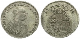 Altdeutsche Münzen und Medaillen, Brandenburg-Preußen, Friedrich Wilhelm I., 1713-1740
1/3 Taler 1727 EGN, Berlin. fast vorzüglich, selten Exemplar Kü...