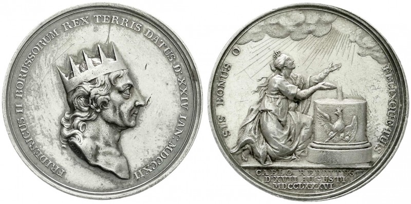 Altdeutsche Münzen und Medaillen, Brandenburg-Preußen, Friedrich II., 1740-1786
...