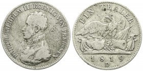 Altdeutsche Münzen und Medaillen, Brandenburg-Preußen, Friedrich Wilhelm III., 1797-1840
Taler 1819 D, Düsseldorf. schön/sehr schön