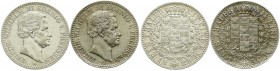 Altdeutsche Münzen und Medaillen, Brandenburg-Preußen, Friedrich Wilhelm III., 1797-1840
2 Stück: Taler 1829 A und 1830 A. beide sehr schön