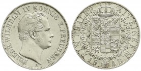 Altdeutsche Münzen und Medaillen, Brandenburg-Preußen, Friedrich Wilhelm IV., 1840-1861
Taler 1848 A. sehr schön