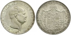 Altdeutsche Münzen und Medaillen, Brandenburg-Preußen, Friedrich Wilhelm IV., 1840-1861
Vereinsdoppeltaler 1856 A. gutes vorzüglich