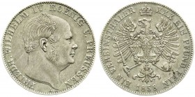 Altdeutsche Münzen und Medaillen, Brandenburg-Preußen, Friedrich Wilhelm IV., 1840-1861
Vereinstaler 1858 A. gutes sehr schön