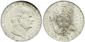 Altdeutsche Münzen und Medaillen, Brandenburg-Preußen, Friedrich Wilhelm IV., 1840-1861
Vereinstaler 1860 A. vorzüglich, kl. Randfehler