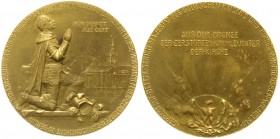 Altdeutsche Münzen und Medaillen, Brandenburg-Preußen, Wilhelm II., 1888-1918
Bronzemedaille 1909 von Awes, Berlin. Wiederaufbau der Garnisonskirche, ...