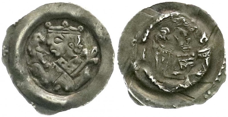 Altdeutsche Münzen und Medaillen, Nürnberg-Reichsmünzstätte, Friedrich II., 1215...