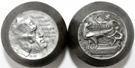 Altdeutsche Münzen und Medaillen, Schlesien
Prägestempelpaar (Patrizen) zur Medaille 1921 von Karl Goetz. Volksabstimmung in Oberschlesien. Prägedurch...