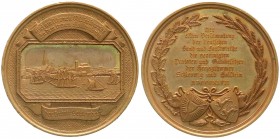 Altdeutsche Münzen und Medaillen, Schleswig-Holstein-Kiel
Bronzemedaille 1847 v. Loos und Schilling, a.d. 11. Vers. d. dt. Land- und Forstwirte, Präla...