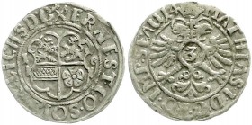Altdeutsche Münzen und Medaillen, Solms-Lich, Ernst II., 1602-1619
3 Kreuzer 1614. sehr schön