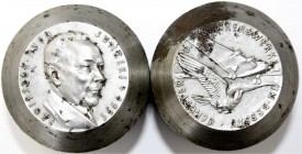 Medaillen, Luftfahrt und Raumfahrt
Prägestempelpaar (Patrizen) zur Medaille 1935 von Karl Goetz. Hugo Junkers/Junkerswerke in Dessau. Prägedurchmesser...
