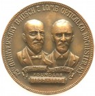 Medaillen, Medicina in Nummis, Oculistica (Brillenmedaillen)
USA: Große, eins. Bronzemedaille 1928 von A.A. Kolb. Zum 75j. Bestehen der Bausch & Lomb ...