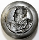 Medaillen, Münchner Medailleure, Karl Goetz
Prägestempel (Matrize des Avers) zur Medaille 1905 auf Ernst von Possart. Prägedurchmesser 35 mm. Stempel ...