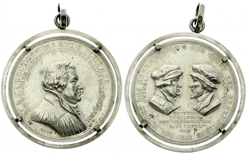 Medaillen, Städtemedaillen, Berlin
Silbermedaille v. Daniel Loos 1817, auf die 3...