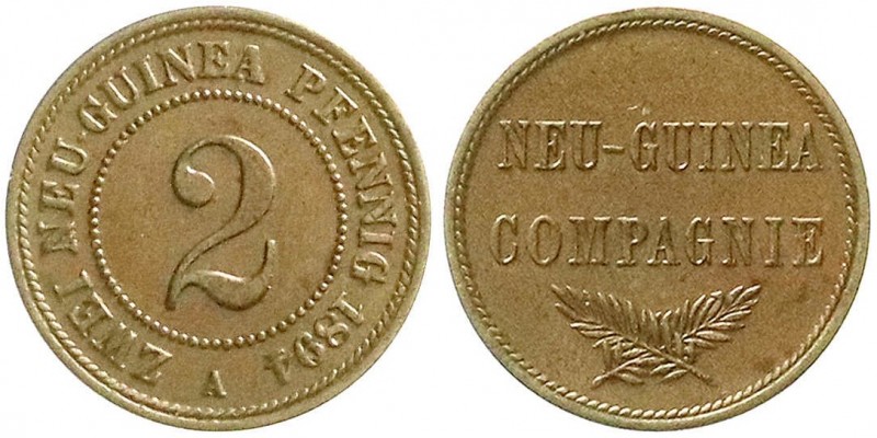 Kolonien und Nebengebiete, Deutsch-Neuguinea, Neuguinea Compagnie
2 Neu-Guinea P...