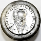 Kolonien und Nebengebiete, Danzig, Freie Stadt
Prägestempel (Matrize, Avers) zur Medaille 1938 von Karl Goetz. Auf Arthur Schopenhauer (Philosoph, 178...