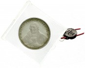 Münzen der Deutschen Demokratischen Republik, Gedenkmünzen der DDR
20 Mark 1983, Luther. Plastikkapsel leicht beschädigt. Polierte Platte, original ve...