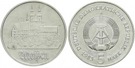 Münzen der Deutschen Demokratischen Republik, Gedenkmünzen der DDR
5 Mark Meißen 1983 A. prägefrisch