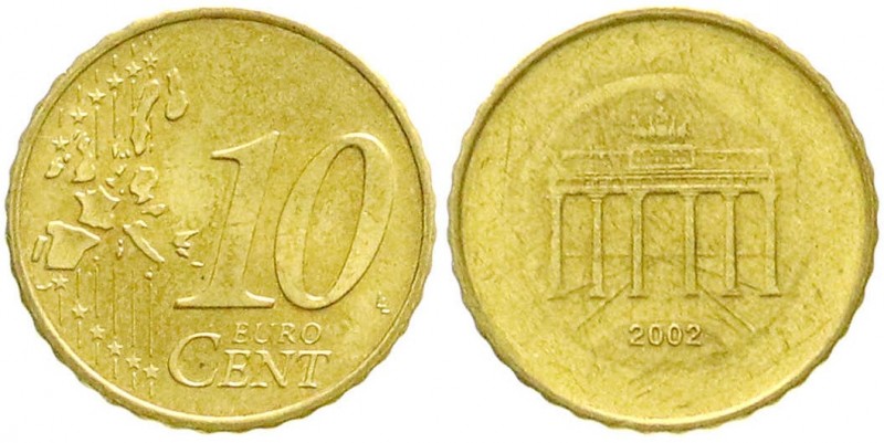 Proben, Verprägungen und Besonderheiten, Bundesrepublik Deutschland
10 Euro-Cent...