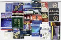 LOTS, Ausland, Europa
Karton mit 35 versch. Blistern (meist Kursmünzensätze) aus 2001 bis 2013. Meist original, aber auch privat verpackt u.a. Monaco ...