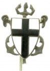 Orden und Ehrenzeichen, Deutschland, Weimarer Republik, 1919-1933
Ostpreussisches Wassersportabzeichen. 15 X 20 mm, an Nadel 54 mm. vorzüglich