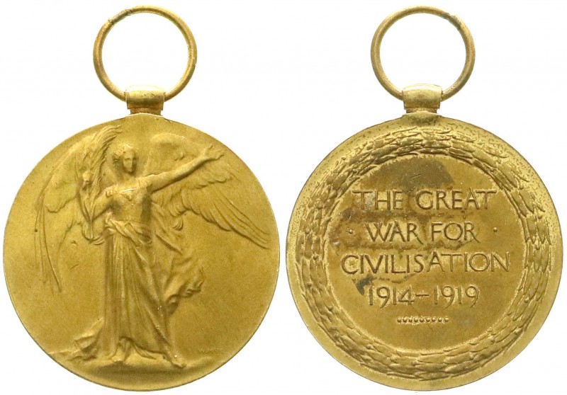 Orden und Ehrenzeichen, Großbritannien, George V., 1911-1936
Victory Medal 1914/...