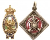 Orden und Ehrenzeichen, Italien
2 Abzeichen: Auswärtiges Amt und Schützen. sehr schön/vorzüglich