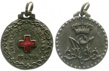 Orden und Ehrenzeichen, Italien, Königreich, 1861-1946
Abzeichen der Besatzungsmitglieder des königlichen Sanitätsschiffes "Virgilio" 1942. Tragbar mi...