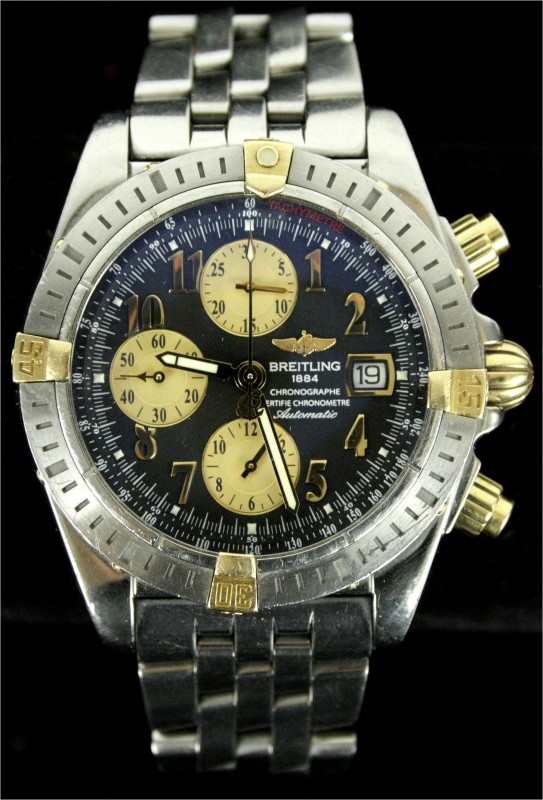 Varia, Uhren, Armbanduhren
Herren-Chronometer BREITLING CHRONOGRAPHE Automatik. ...