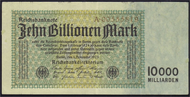 Banknoten, Die deutschen Banknoten ab 1871 nach Rosenberg, Deutsches Reich, 1871...
