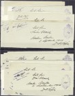 Banknoten, Deutsches Notgeld und KGL, Baden-Baden (Baden)
Hofapotheke Dr. Rössler: 25 Scheine 1914. Alle ohne Empfänger, verschiedene Wertstufen, Stem...