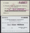 Banknoten, Deutsches Notgeld und KGL, Heilbronn (Württ.)
59 versch. Scheine 1917 bis 1923, Verkehrsausgaben, Großgeld und viele Inflationsscheine mit ...