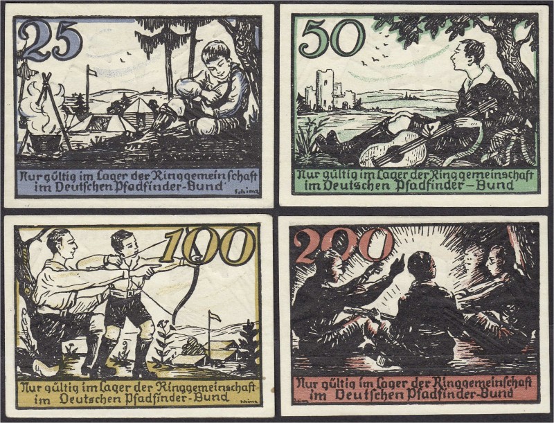 Banknoten, Deutsches Notgeld und KGL, Tirschenreuth
4 Stück: Lager der Ringgemei...