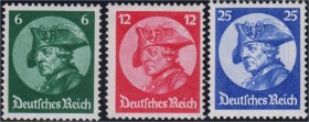 Briefmarken, Deutschland, Deutsches Reich
Fridericus 1933, postfrisch, 25 Pf. geprüft Schlegel BPP. Mi. 320,-€. **