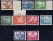 Briefmarken, Deutschland, Deutsches Reich
Wagner 1933, kompletter Satz "A" Zähnung, postfrisch. Fotoattest Schlegel BPP >Die Erhaltung ist einwandfrei...