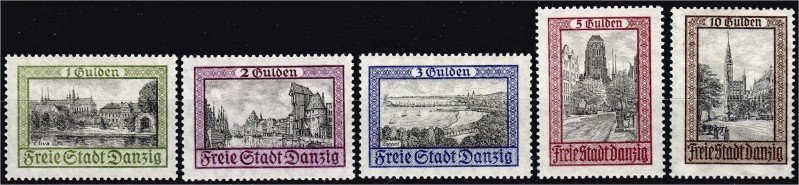 Briefmarken, Deutschland, Deutsche Kolonien und Nebengebiete, Danzig, Freie Stad...
