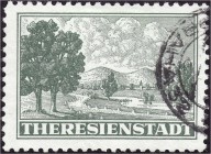Briefmarken, Deutschland, Deutsche Kolonien und Nebengebiete, Deutsche Besetzungsausgaben 1939-1945
Theresienstadt 1943, gestempelt, geprüft Mahr BPP....