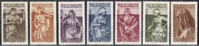 Briefmarken, Deutschland, Deutsche Kolonien und Nebengebiete, Saargebiet
Volkshilfe 1934, kompletter Satz in postfrischer Luxuserhaltung. **