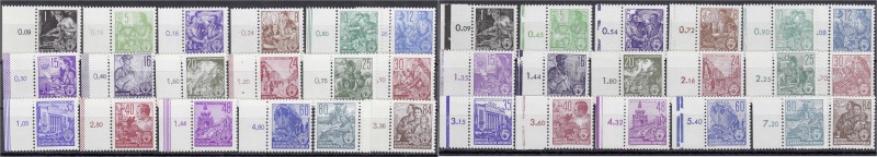 Briefmarken, Deutschland, Deutsche Demokratische Republik
Fünfjahrplan 1953, zwe...