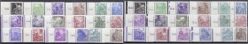Briefmarken, Deutschland, Deutsche Demokratische Republik
Fünfjahrplan 1953, zwei postfrische Sätze der I. und II. Serie, alle vom linken Seitenrand, ...
