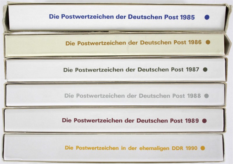 Briefmarken, Deutschland, Deutsche Demokratische Republik
6 Ersttagsblatt-Jahres...