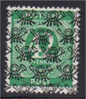 Briefmarken, Deutschland, Alliierte Besetzung (Amerikanische u. Brit. Zone)
42 Pf. Ziffern-Netzaufdruck 1948, sauber gestempelt, geprüft Schlegel BPP....