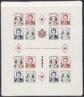 Briefmarken, Ausland, Monaco
Rotes Kreuz 1951, postfrische Erhaltung, leicht fleckig. Michel 500,-€. **
