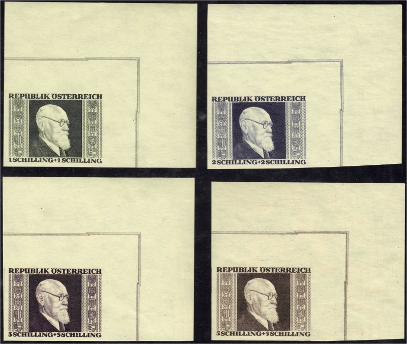 Briefmarken, Ausland, Österreich
Karl Renner 1946, postfrisch, rechte obere Boge...